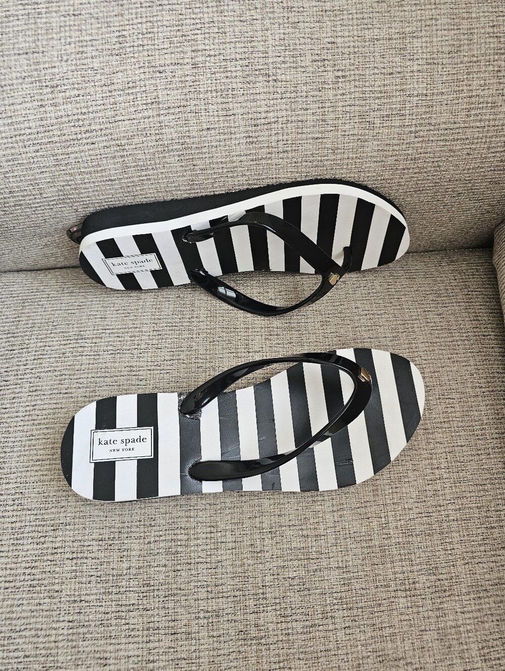 Kate Spade Mini Wedge Flip Flops - Picture 2 of 9